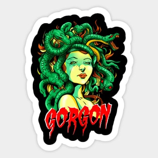 Gorgon Sticker